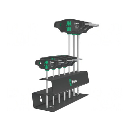 Kit Şurubelniţe Torx cu Mâner T și Stativ | Electronic-mag.ro | Componente Electronice