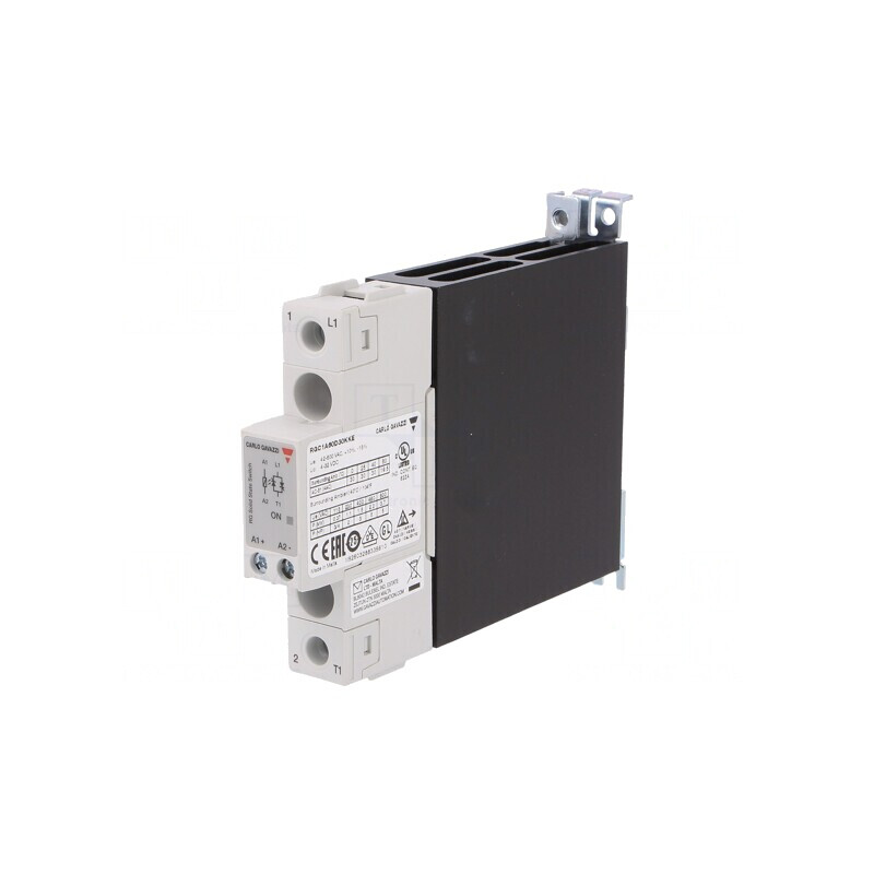 Releu semiconductor 1-fazat 30A 42-600VAC 4-32VDC RGC1A60D30KKE | Electronic-mag.ro | Componente Electronice