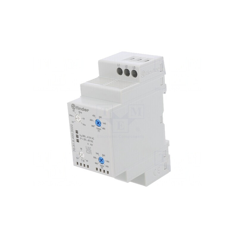 Releu Monitorizare Tensiune DIN SPDT | Electronic-mag.ro | Componente Electronice