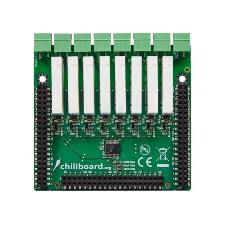 Placă de Expansiune I2C cu Releu 78,8x74mm | Electronic-mag.ro | Componente Electronice