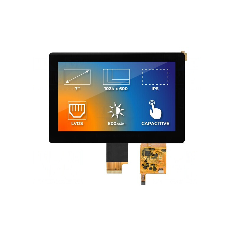 Afișaj LED TFT 7" 1024x600 RGB | Electronic-mag.ro | Componente Electronice Afișaj LED TFT 7" 1024x600 RGB | Electronic-mag.ro | Componente Electronice