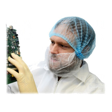 Mască Protecție Bărbie Albă Polipropilenă 1000 buc 10g/m2 | Electronic-mag.ro | Componente Electronice