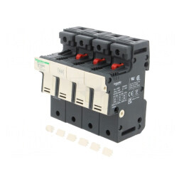 Suport Siguranță pentru Șină DIN Poli 3 N | Electronic-mag.ro | Componente Electronice