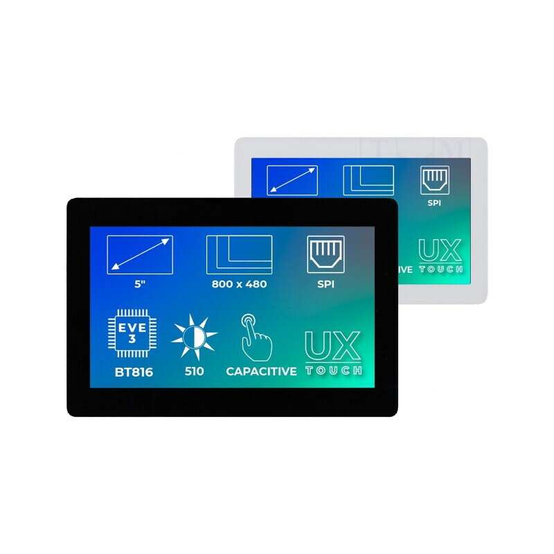 Afișaj TFT 5" 800x480 LED 540cd/m2 | Electronic-mag.ro | Componente Electronice Afișaj TFT 5" 800x480 LED 540cd/m2 | Electronic-mag.ro | Componente Electronice
