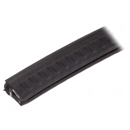 Ecran EPDM Negru 10m x 15,5mm | Electronic-mag.ro | Componente Electronice