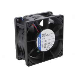 Ventilator axial 24V 80x80x38mm 220m3/h 71dBA cu bilă | Electronic-mag.ro | Componente Electronice