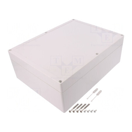Carcasă universală gri 232x302x110 mm | Electronic-mag.ro | Componente Electronice