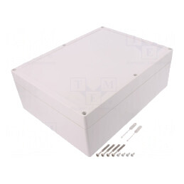 Carcasă universală gri 232x302x110 mm | Electronic-mag.ro | Componente Electronice