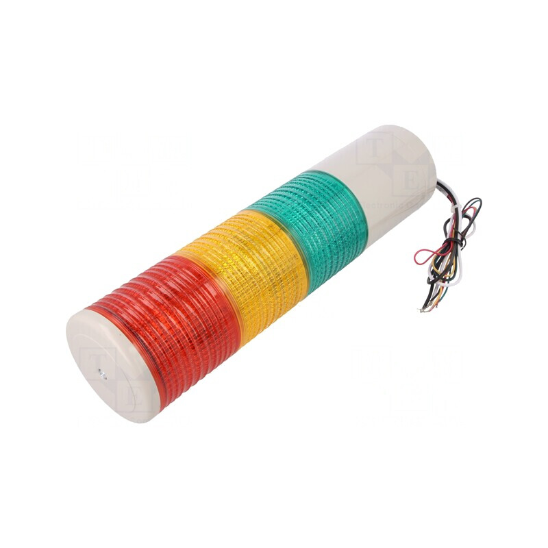 Coloană de Semnalizare LED Roșu/Ambră/Verde 24V | Electronic-mag.ro | Componente Electronice Coloană de Semnalizare LED Roșu/Ambră/Verde 24V | Electronic-mag.ro | Componente Electronice
