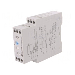 Timer 0,05s-10zile DPDT 250VAC/12A 24-240V | Electronic-mag.ro | Componente Electronice