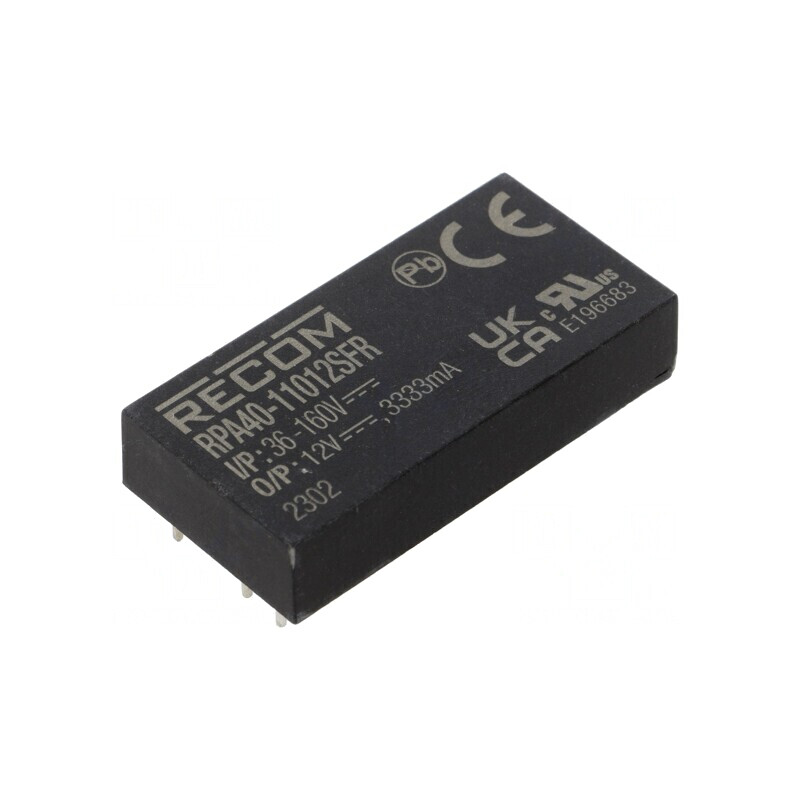 Convertor DC/DC 40W 36-160V la 12V 3333mA | Electronic-mag.ro | Componente Electronice