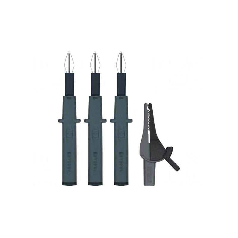 Set terminale măsură PVC negru | Electronic-mag.ro | Componente Electronice
