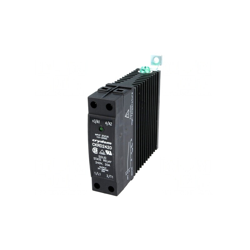 Releu Semiconductor 20A 1-Fazat 4-32VDC 24-280VAC | Electronic-mag.ro | Componente Electronice Releu Semiconductor 20A 1-Fazat 4-32VDC 24-280VAC | Electronic-mag.ro | Componente Electronice