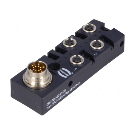 Cutie de conexiuni M8 4 PIN IP67 6A | Electronic-mag.ro | Componente Electronice