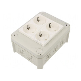 Cutie de Conexiuni IP30 116x150x67mm | Electronic-mag.ro | Componente Electronice
