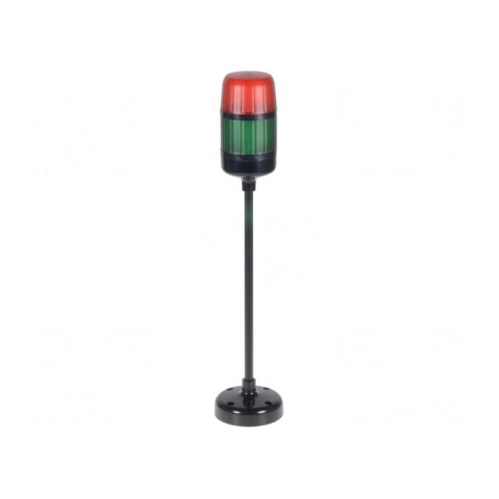 Coloană de Semnalizare LED Roșu/Verde 20-30VDC | Electronic-mag.ro | Componente Electronice