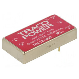 Convertor DC/DC 12W 18-75V la 15V/-15V | Electronic-mag.ro | Componente Electronice