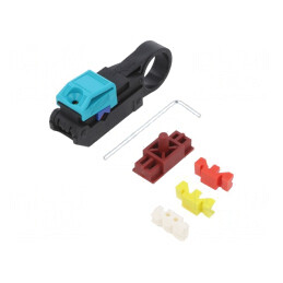 Dezizolator Cablu Coaxial Rotund 2.5-7.6mm WIREFOX-D CX-2 | Electronic-mag.ro | Componente Electronice