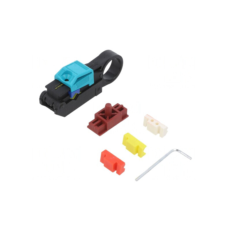 Dezizolator Cablu Coaxial și Rotund 2,5-7,6mm WIREFOX-D CX-3 | Electronic-mag.ro | Componente Electronice
