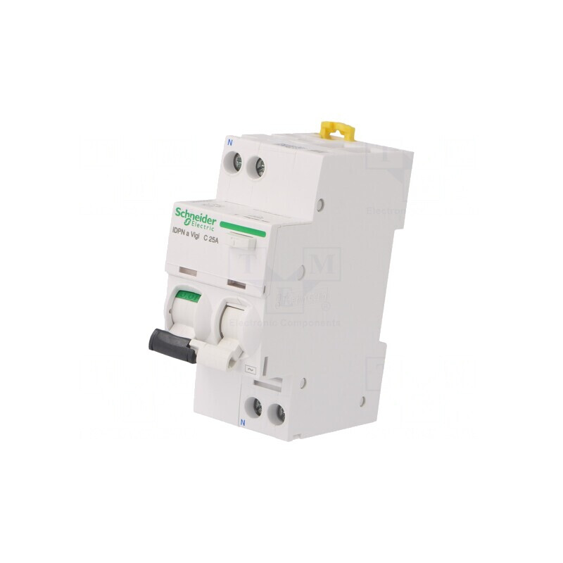 Întrerupător RCBO 25A 30mA 1P+N 230/400V | Electronic-mag.ro | Componente Electronice
