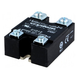 Releu semiconductor 12A 3,5-32VDC 1-100VDC | Electronic-mag.ro | Componente Electronice