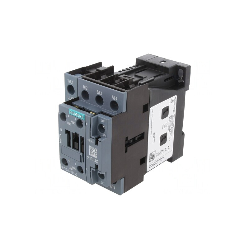 Contactor 4P NO Aux NO NC 24VDC | Electronic-mag.ro | Componente Electronice
