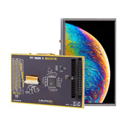 Kit Dezvoltare cu Afișaj LCD TFT 5" 800x480 16.7M Culori Resistive | Electronic-mag.ro | Componente Electronice