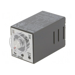 Timer SPDT 0.1s-180h 250VAC/3A 30VDC/1A 8-Pin Soclu | Electronic-mag.ro | Componente Electronice