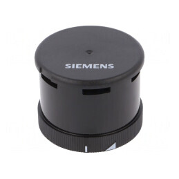 Semnalizator Acustic Negru 230VAC 100dB IP20 | Electronic-mag.ro | Componente Electronice