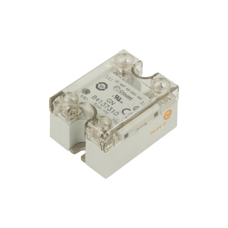 Releu Semiconductor 25A 48-660VAC 1-Fazat | Electronic-mag.ro | Componente Electronice