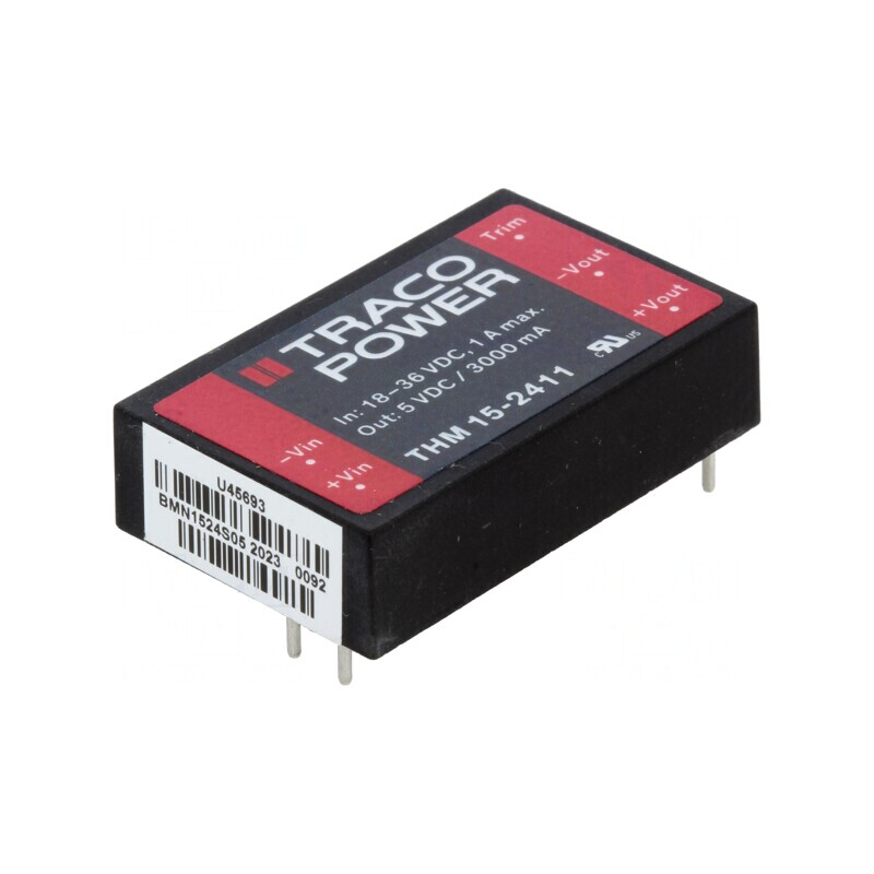 Convertor DC/DC 15W 18-36V la 5V 3000mA | Electronic-mag.ro | Componente Electronice Convertor DC/DC 15W 18-36V la 5V 3000mA | Electronic-mag.ro | Componente Electronice