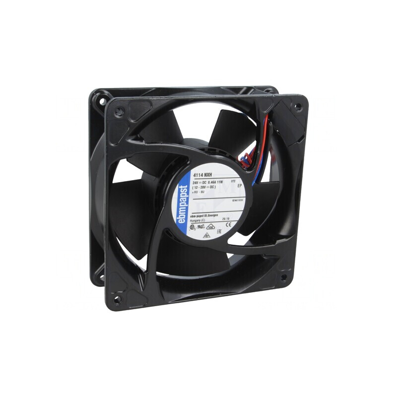 Ventilator axial 24VDC 119x119x38mm 237m3/h 59dBA cu bilă | Electronic-mag.ro | Componente Electronice Ventilator axial 24VDC 119x119x38mm 237m3/h 59dBA cu bilă | Electronic-mag.ro | Componente Electronice