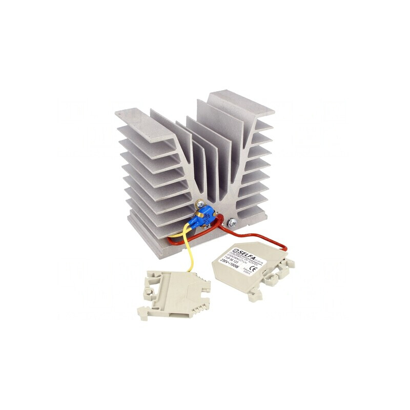 Aparat încălzire radiator 100W 230V pentru șină DIN | Electronic-mag.ro | Componente Electronice