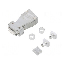 Conector D-Sub 9 Pin Terminal cu Șurub pe Cablu | Electronic-mag.ro | Componente Electronice