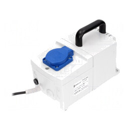 Transformator de Siguranță 160VA 230V IP44 105x200x140mm | Electronic-mag.ro | Componente Electronice