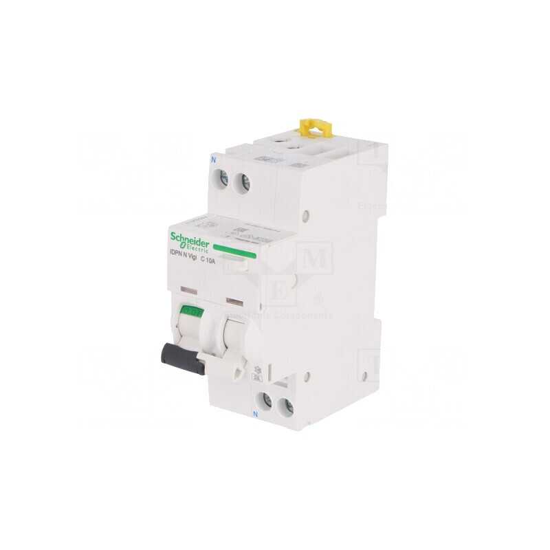 Întrerupător RCBO 10A 30mA 3kA | Electronic-mag.ro | Componente Electronice