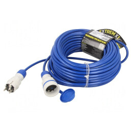 Prelungitor alimentare albastru 30m 16A | Electronic-mag.ro | Componente Electronice