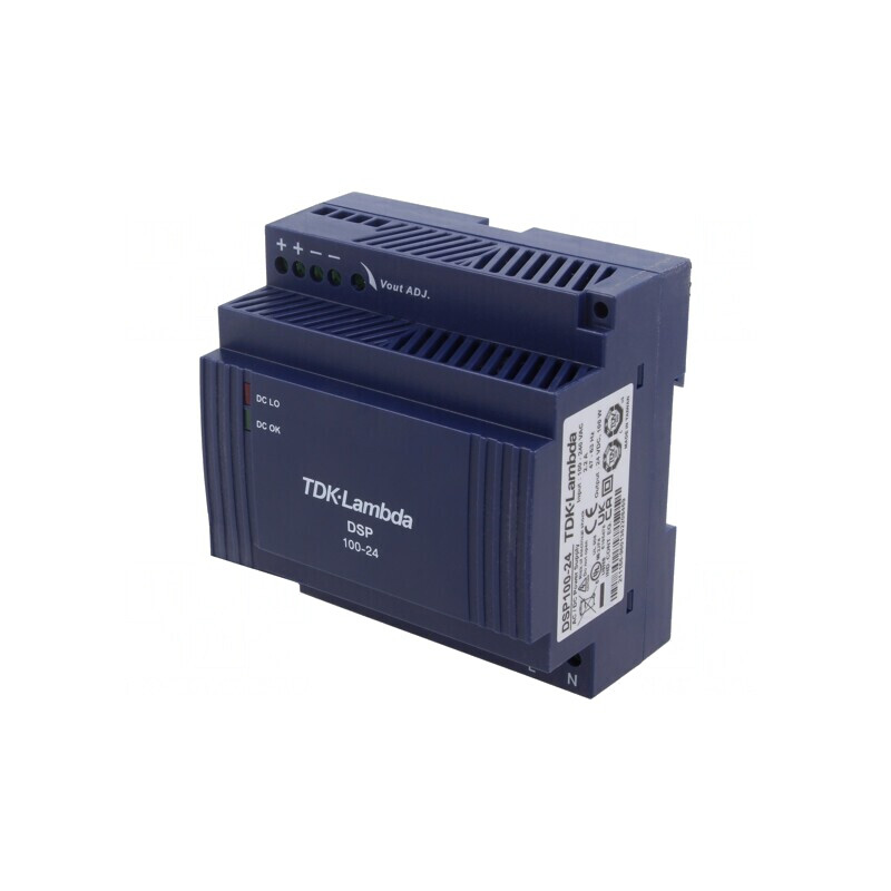 Alimentator șină DIN 100W 24VDC 4,2A | Electronic-mag.ro | Componente Electronice
