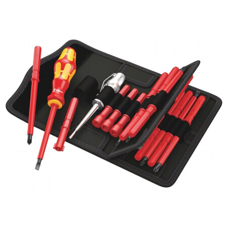 Set de șurubelnițe izolate 13 buc 1000V cu etui WERA | Electronic-mag.ro | Componente Electronice