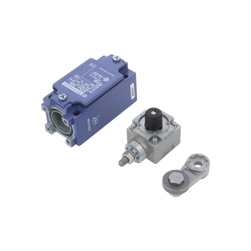 Limitator cursă manetă 41mm, rolă metalică 22mm NO NC | Electronic-mag.ro | Componente Electronice