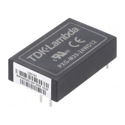 Convertor DC/DC 20W 18-75V la 12V/-12V | Electronic-mag.ro | Componente Electronice
