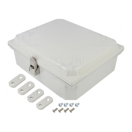 Carcasă montare pe perete gri 207x252x69mm | Electronic-mag.ro | Componente Electronice
