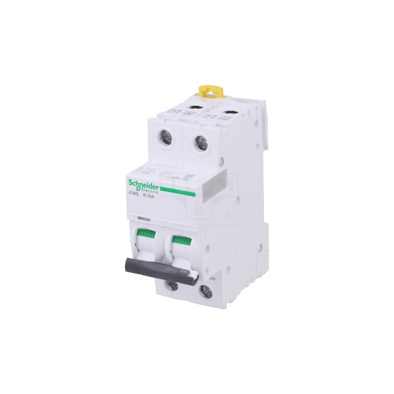 Întrerupător Supracurent 16A 2P 15kA 230/400V | Electronic-mag.ro | Componente Electronice