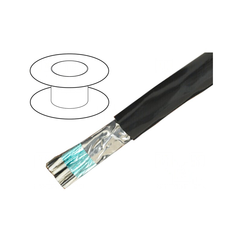 Cablu Alpha Essential 6x28AWG PVC Gri 30,5m | Electronic-mag.ro | Componente Electronice