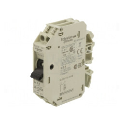 Întrerupător motor 250VAC pentru șină DIN IP20 | Electronic-mag.ro | Componente Electronice