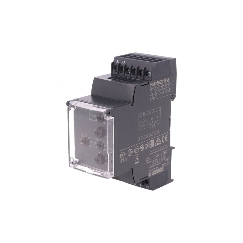 Releu de Monitorizare 120-277VAC pentru Șină DIN IP30 | Electronic-mag.ro | Componente Electronice
