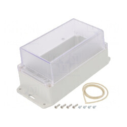 Carcasă Universală cu Lame de Fixare 85x165x40mm | Electronic-mag.ro | Componente Electronice