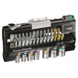 Kit Capete Tubulare 25mm cu Fixare 1/4 | Electronic-mag.ro | Componente Electronice