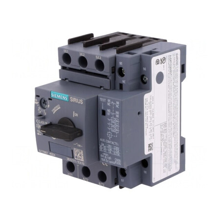 Întrerupător Motor 1.5kW 220-690VAC DIN 3RV2 | Electronic-mag.ro | Componente Electronice