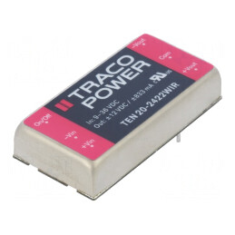 Convertor DC/DC 20W 9-36V la 12V/-12V | Electronic-mag.ro | Componente Electronice